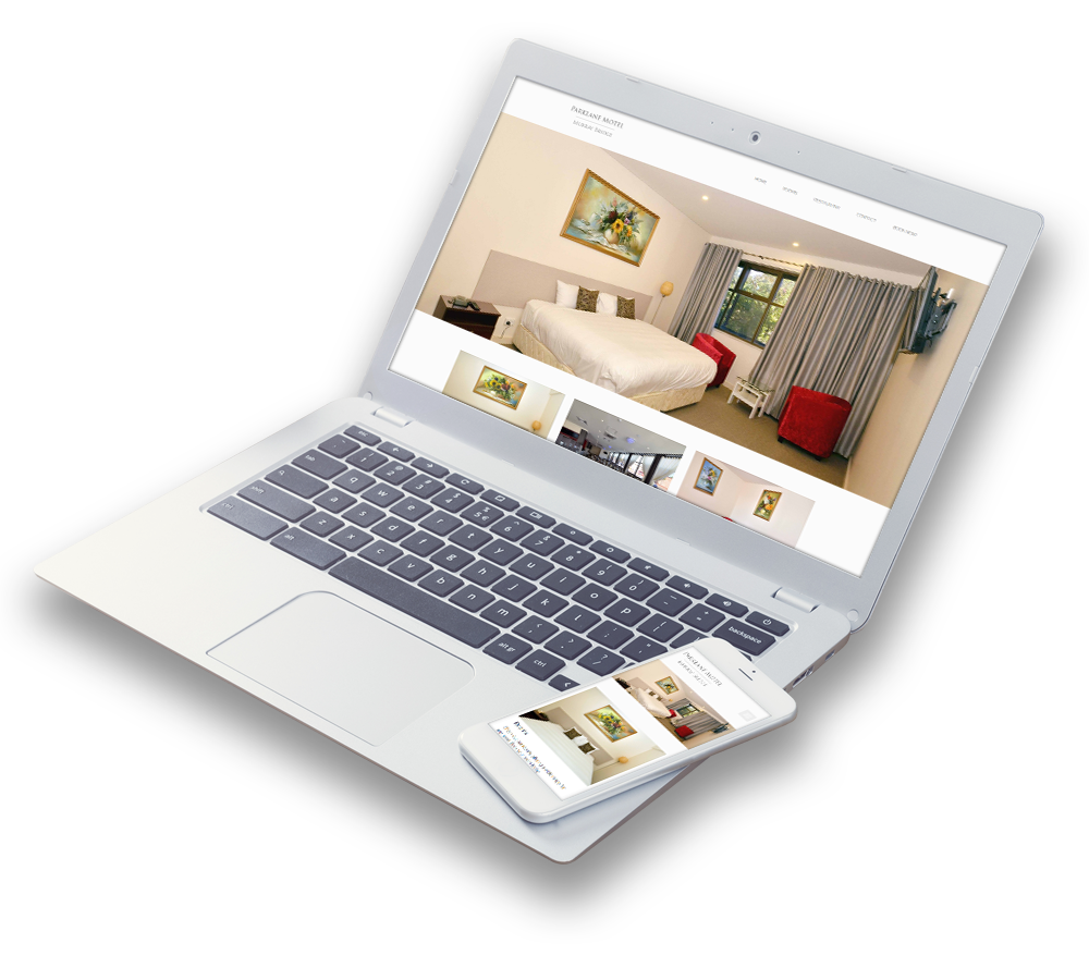 Website Portfolio Parklane Motel